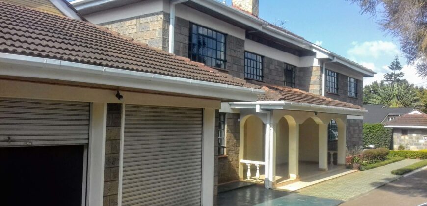Evergreen-Runda High-End 5 Bedroom Executive Mansion For Rent