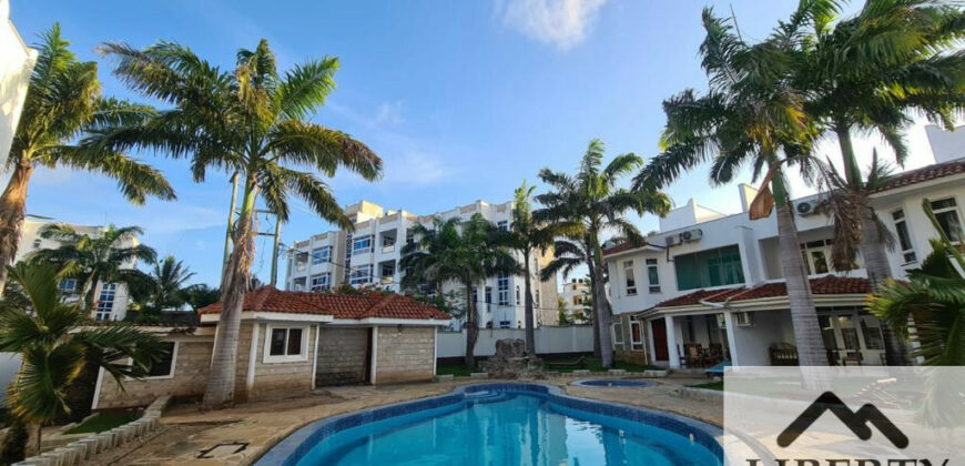 Breathtaking 3 Bedroom Beachfront Furnished Villa In Mombasa-Nyali For Short-Term Stay-35K- Ref-729