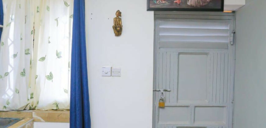 Vougish Studio Furnished Apartment In Mombasa-Nyali For Short-Term Stay-3K- Ref-725