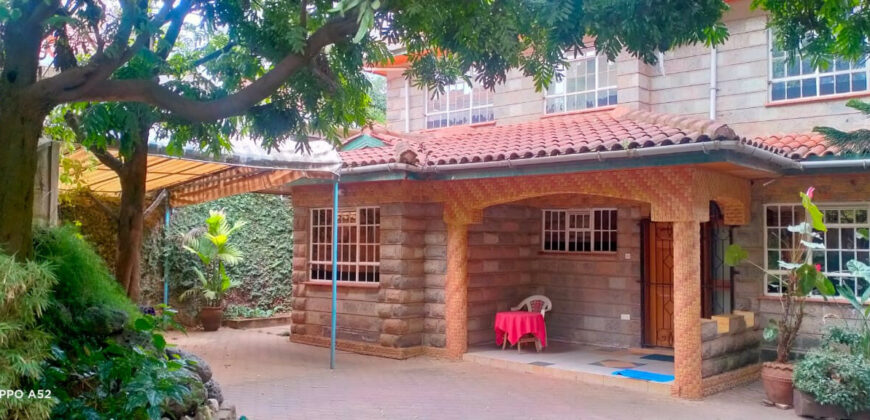 Exclusive 5 Bedroom plus 2 dsq maisonette in Kileleshwa-Nyeri Road For Sale