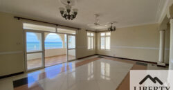 Beachfront 3 Bedroom Apartment In Mombasa-Nyali For Rent-125K- Ref-771
