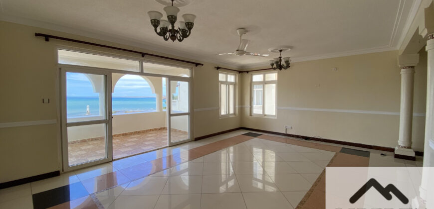 Beachfront 3 Bedroom Apartment In Mombasa-Nyali For Rent-125K- Ref-771
