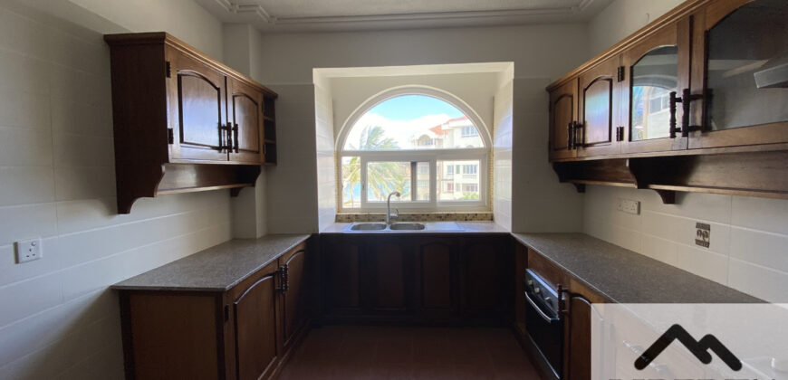 Beachfront 3 Bedroom Apartment In Mombasa-Nyali For Rent-125K- Ref-771