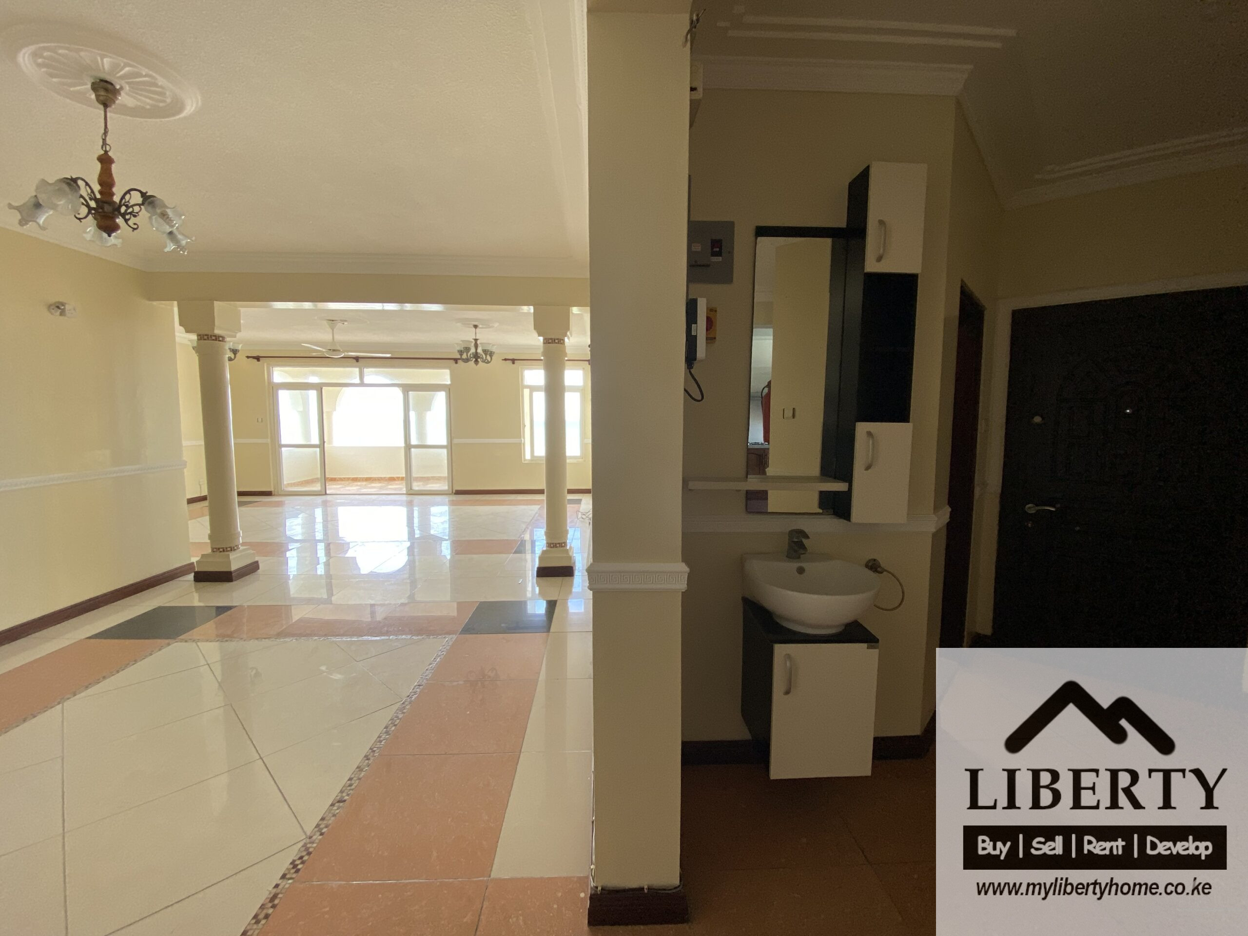 Beachfront 3 Bedroom Apartment In Mombasa-Nyali For Rent-125K- Ref-771