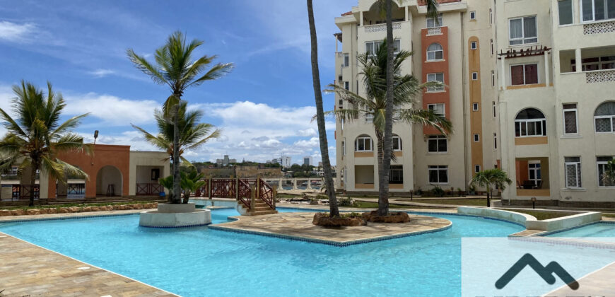 Beachfront 3 Bedroom Apartment In Mombasa-Nyali For Rent-125K- Ref-771