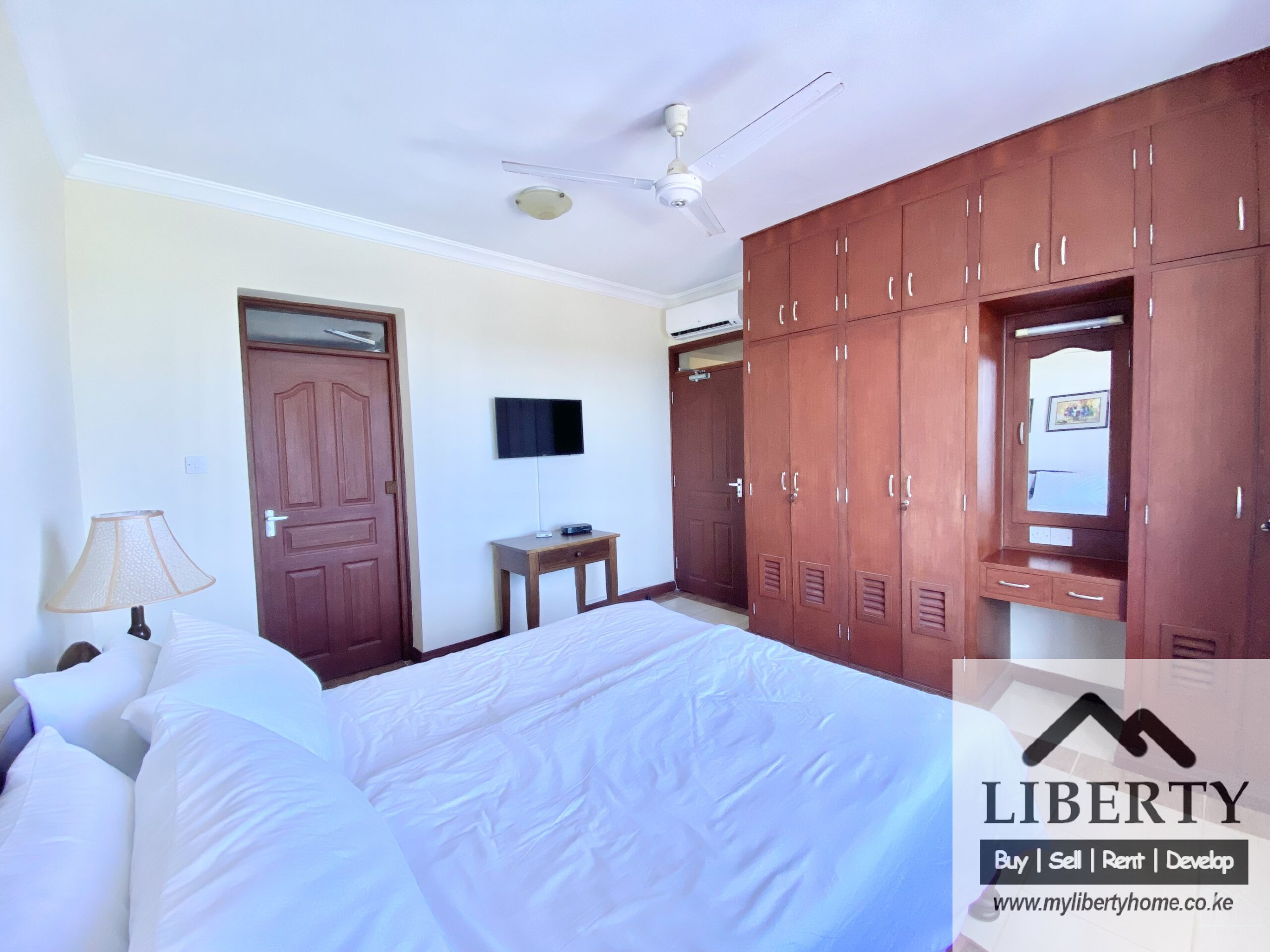 Ocean View 2 Bedroom Furnished Apartment In Mombasa-Nyali For Rent-120K- Ref-773