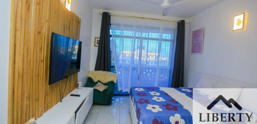 Minimalist Studio Furnished Apartment In Mombasa-Bamburi For Short-Term Stay-3K- Ref-726