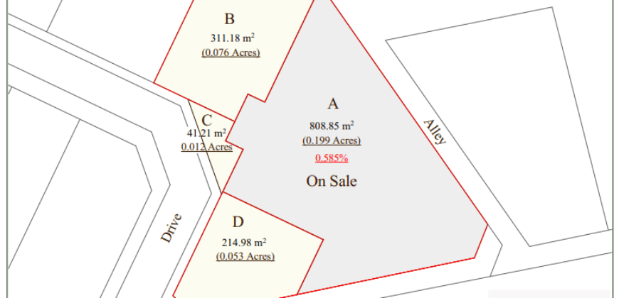 Prime 0.34 Acre Pangani Shopping Center Commercial Plot For Sale
