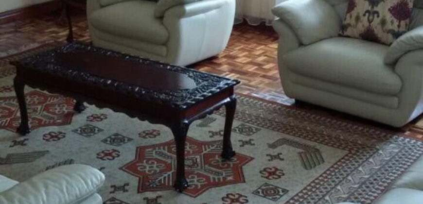 Elegant 3 Bedroom Apartment + Dsq With A Swimming Pool Furnished Apartment In Lavington For Rent-170K- Ref-668
