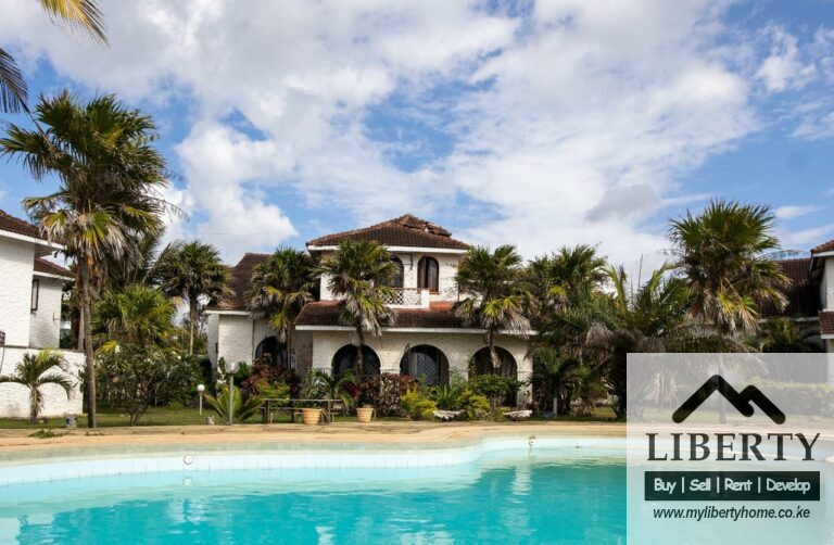 5 Bedroom Oceanfront Furnished Villa In Mombasa-Nyali For Temporary Stay-40K- Ref-706
