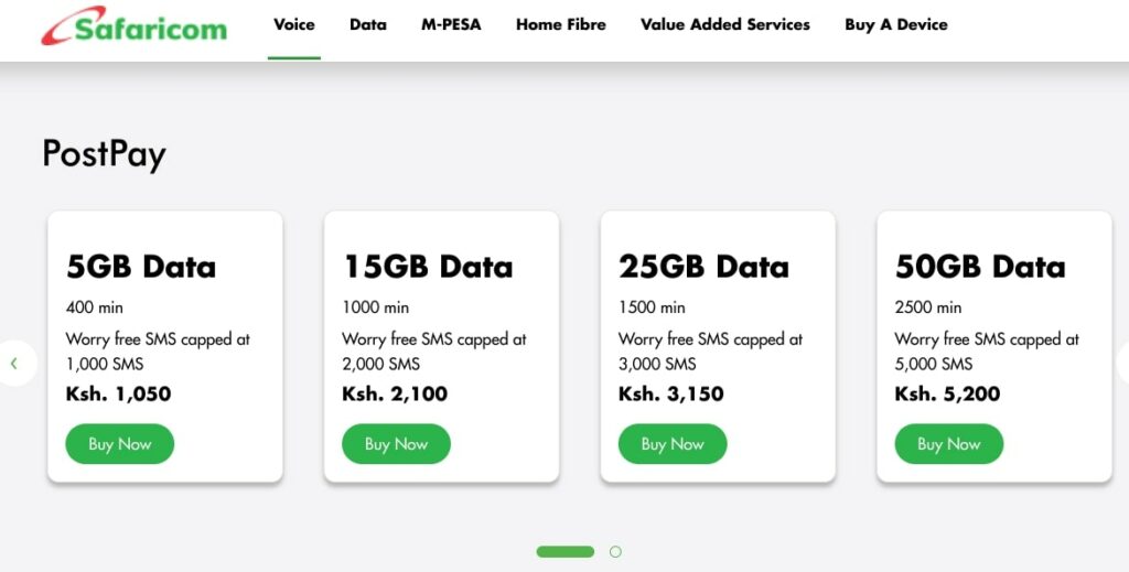 Safaricom Postpaid